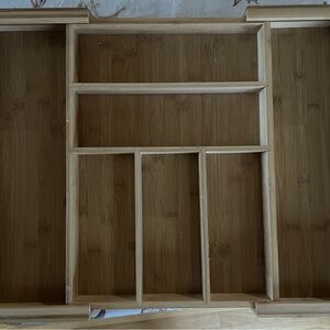 Drawer Organizer bamboo style